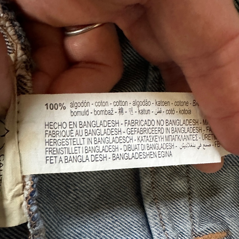 Zara Basic Denim Jacket - image 8